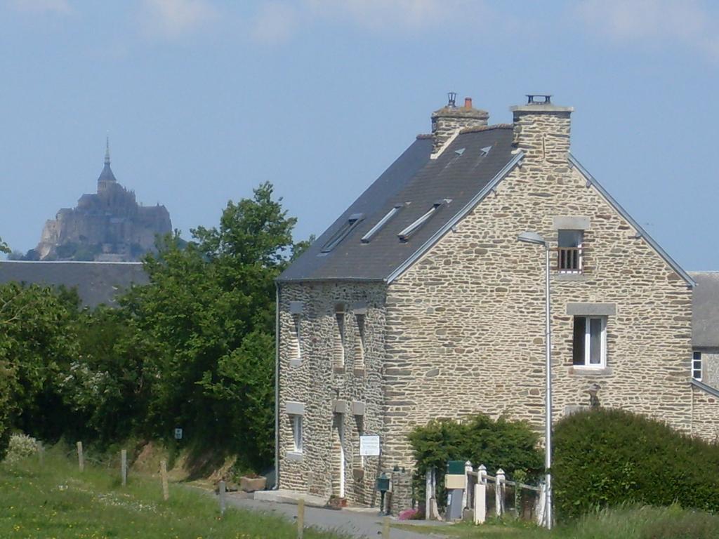 Chambres D'Hotes Au Saint Avit Huisnes-sur-Mer Exteriör bild